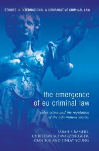 Cover image: The Emergence of EU Criminal Law 1st edition 9781841137278