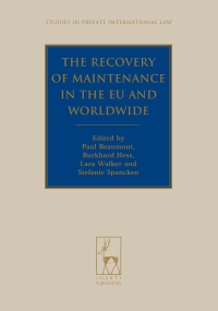 表紙画像: The Recovery of Maintenance in the EU and Worldwide 1st edition 9781509909285