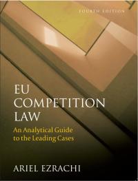 Titelbild: EU Competition Law 4th edition 9781849465519