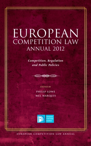 Titelbild: European Competition Law Annual 2012 1st edition 9781849465823