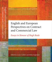 Cover image: English and European Perspectives on Contract and Commercial Law 1st edition 9781509912971