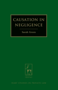 Titelbild: Causation in Negligence 1st edition 9781509905034