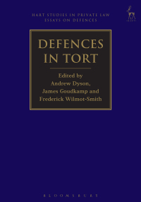 Cover image: Defences in Tort 1st edition 9781849465267