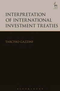 Omslagafbeelding: Interpretation of International Investment Treaties 1st edition 9781849462686