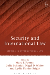 Imagen de portada: Security and International Law 1st edition 9781849466349