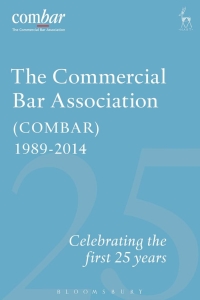 صورة الغلاف: The Commercial Bar Association (COMBAR) 1989-2014 1st edition 9781849467056