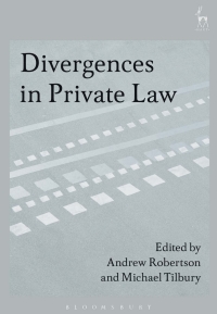 Cover image: Divergences in Private Law 1st edition 9781509921126