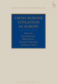 Cover image: Cross-Border Litigation in Europe 1st edition 9781509936922