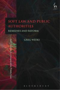 Immagine di copertina: Soft Law and Public Authorities 1st edition 9781509922062