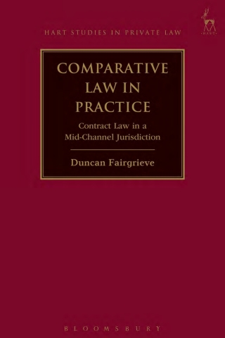 Cover image: Comparative Law in Practice 1st edition 9781782257219