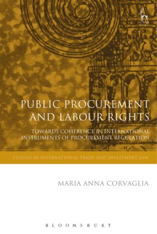 Cover image: Public Procurement and Labour Rights 1st edition 9781509935185