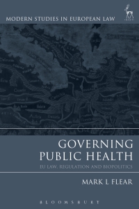 Imagen de portada: Governing Public Health 1st edition 9781509917761