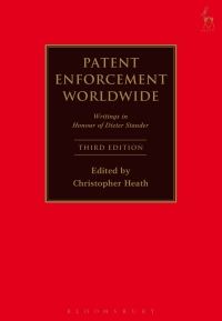 صورة الغلاف: Patent Enforcement Worldwide 1st edition 9781849467094