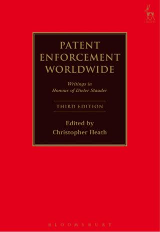 صورة الغلاف: Patent Enforcement Worldwide 1st edition 9781849467094