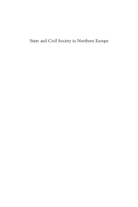 Cover image: State and Civil Society in Northern Europe 1st edition 9781845451875