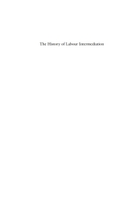 Cover image: The History of Labour Intermediation 1st edition 9781782385509