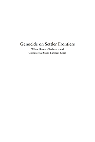 Cover image: Genocide on Settler Frontiers 1st edition 9781782387381