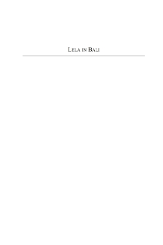 Imagen de portada: Lela in Bali 1st edition 9781845452155