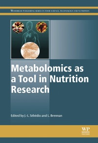 Cover image: Metabolomics as a Tool in Nutrition Research 9781782420842