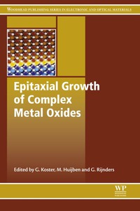 Imagen de portada: Epitaxial Growth of Complex Metal Oxides: Techniques, Properties and Applications 9781782422457