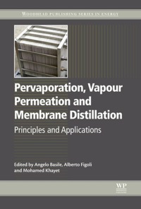 Titelbild: Pervaporation, Vapour Permeation and Membrane Distillation: Principles and Applications 9781782422464