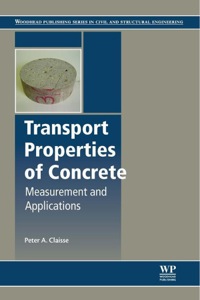 表紙画像: Transport Properties of Concrete: Measurements and Applications 9781782423065
