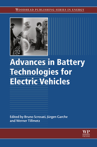 Cover image: Advances in Battery Technologies for Electric Vehicles 1st edition