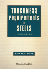 Imagen de portada: Toughness Requirements for Steels 9781855731325