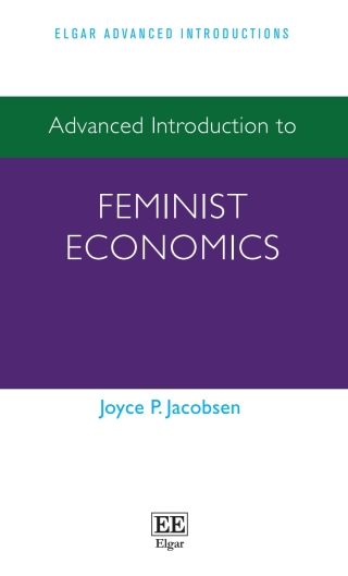 Cover image: Advanced Introduction to Feminist Economics 1st edition 9781782545767