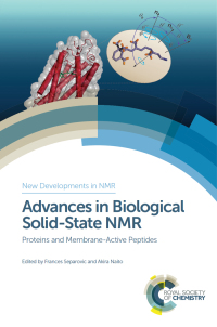 表紙画像: Advances in Biological Solid-State NMR 1st edition 9781849739108