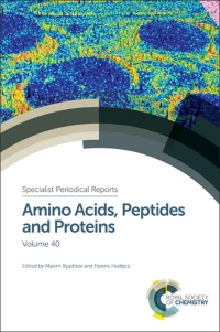 Imagen de portada: Amino Acids, Peptides and Proteins 1st edition 9781782620594