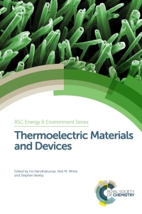 Omslagafbeelding: Thermoelectric Materials and Devices 1st edition 9781782623236
