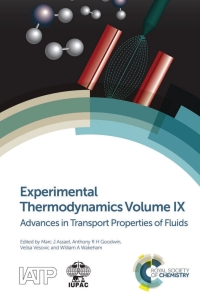 Imagen de portada: Experimental Thermodynamics Volume IX 1st edition 9781849736770