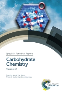 Imagen de portada: Carbohydrate Chemistry 1st edition 9781782625384