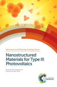 Imagen de portada: Nanostructured Materials for Type III Photovoltaics 1st edition 9781782624585