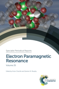 Cover image: Electron Paramagnetic Resonance 1st edition 9781782628576