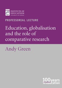 صورة الغلاف: Education, globalisation and the role of comparative research