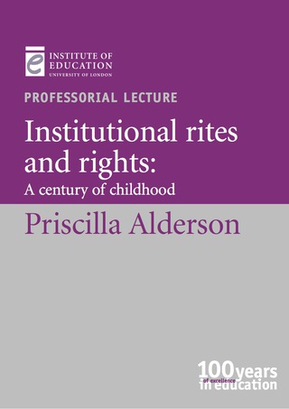Titelbild: Institutional rites and rights
