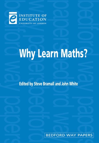 Cover image: Why Learn Maths?