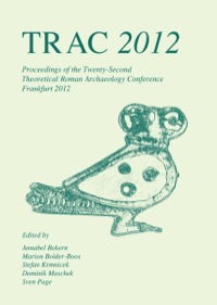 Cover image: TRAC 2012 9781782971979