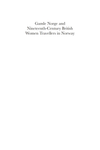 Imagen de portada: Gamle Norge and Nineteenth-Century British Women Travellers in Norway 1st edition 9781783083657