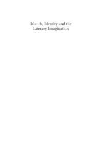 Cover image: Islands, Identity and the Literary Imagination 1st edition 9781783085347