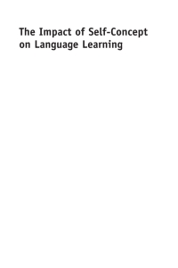 Imagen de portada: The Impact of Self-Concept on Language Learning 1st edition 9781783092369