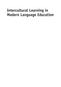 صورة الغلاف: Intercultural Learning in Modern Language Education 1st edition 9781783094660