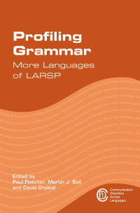 Omslagafbeelding: Profiling Grammar 1st edition 9781783094868