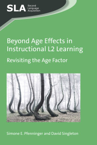 表紙画像: Beyond Age Effects in Instructional L2 Learning 1st edition 9781783097616