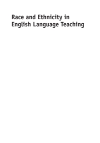 Titelbild: Race and Ethnicity in English Language Teaching 1st edition 9781783098415