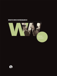 صورة الغلاف: Who's Who in Research: Media Studies 1st edition 9781841504971