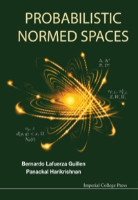 Cover image: Probabilistic Normed Spaces 9781783264681
