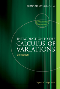 Cover image: Introduction To The Calculus Of Variations (3rd Edition) 3rd edition 9781783265510